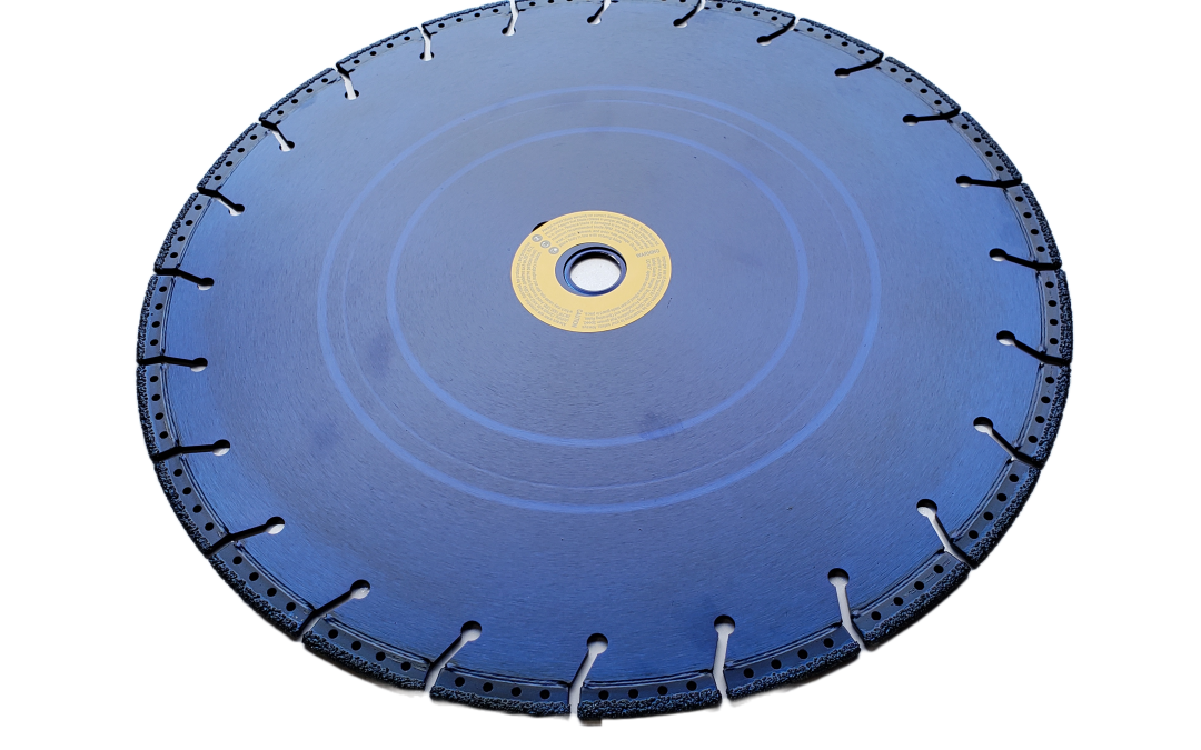 How to cut concrete with a diamond blade