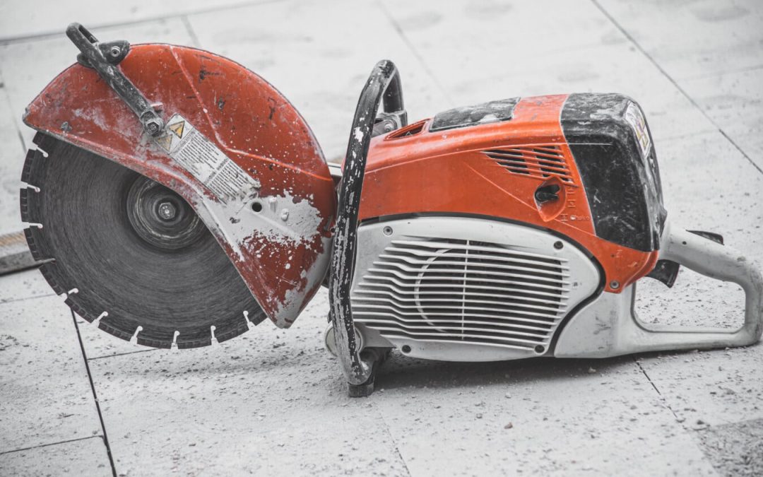 Cutting Concrete with a Diamond Blade