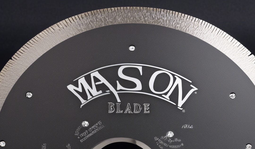 Mason Diamond Blades: Exploring Types, Durability, and Versatility